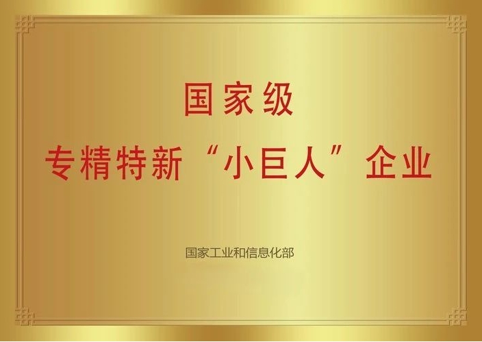 沃尔奔达武汉公司 荣膺国家级专精特新“小巨人”企业！